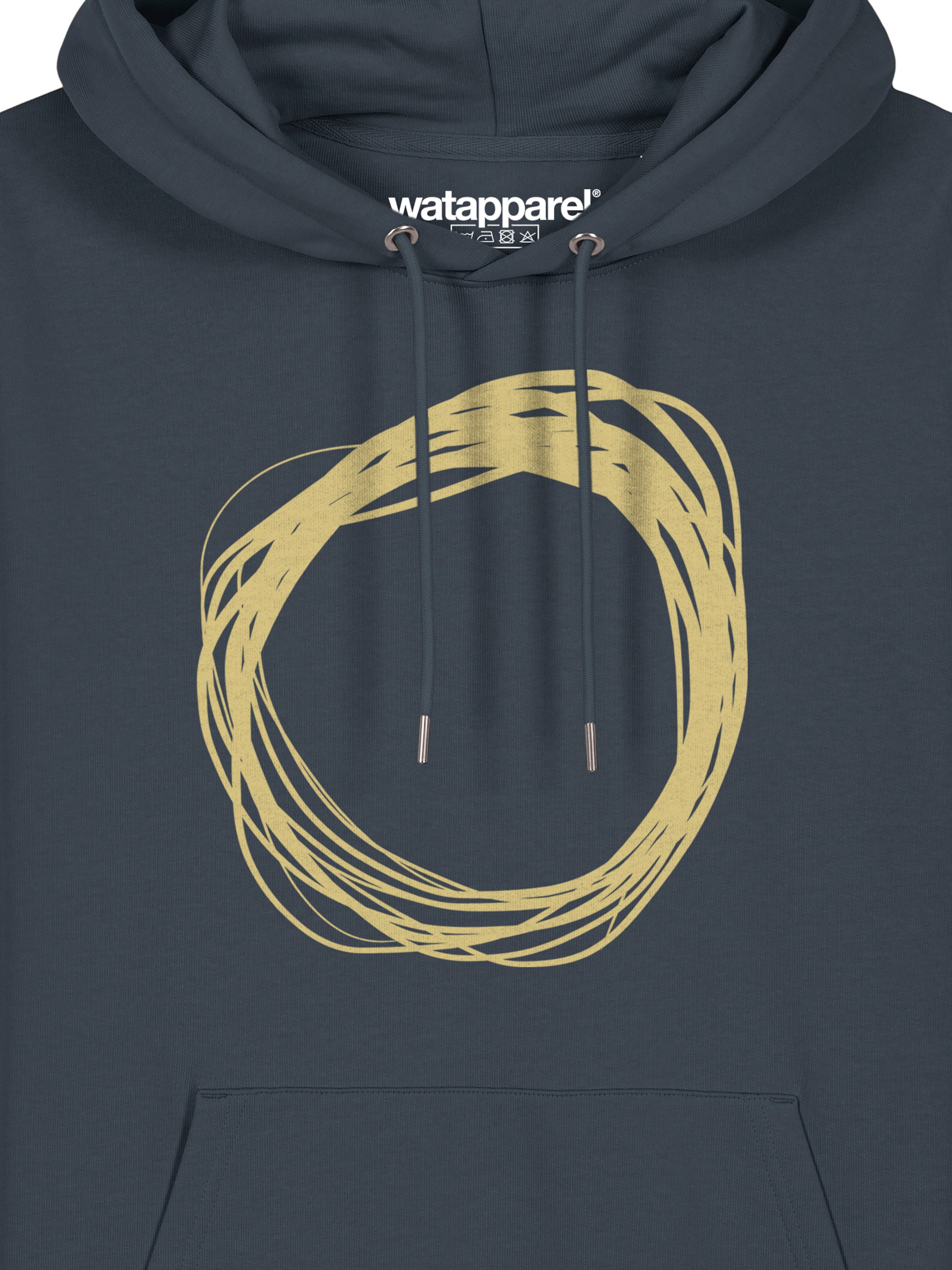 Sweat-shirt ' Kreis ' Watapparel en gris