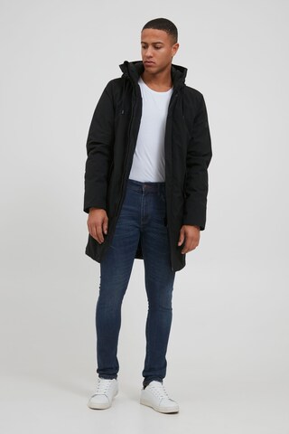 INDICODE JEANS Winterparka 'Fido' in Zwart