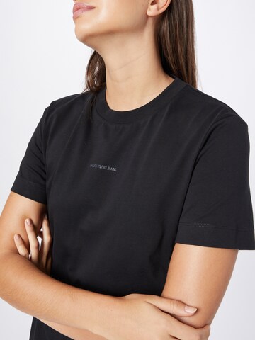 Calvin Klein Jeans Kleid in Schwarz