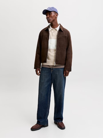 JACK & JONES Sweatshirt in Beige