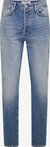 Only & Sons Tapered Jeans 'ONSYOKE' in Blauw: voorkant