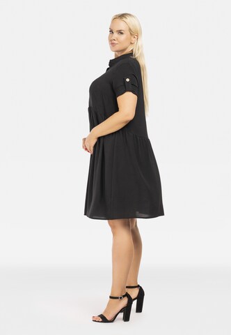 Karko Shirt Dress ' DALIA ' in Black