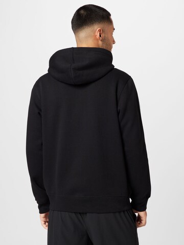 LACOSTE Zip-Up Hoodie in Black