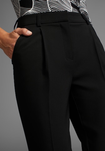 HECHTER PARIS Slimfit Hose in Schwarz