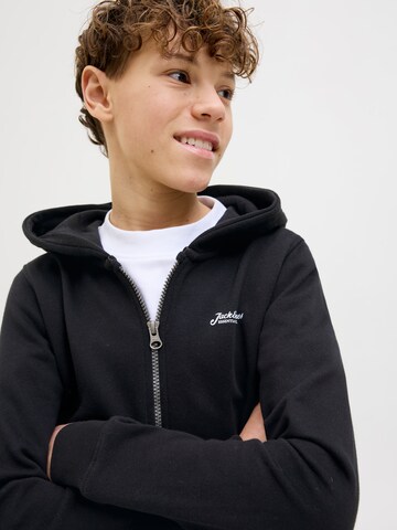 Jack & Jones JuniorGornji dio trenirke 'Beau' - crna boja