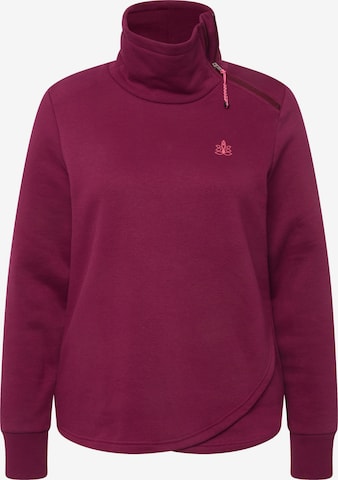 Ulla Popken Sweatshirt in Lila: predná strana