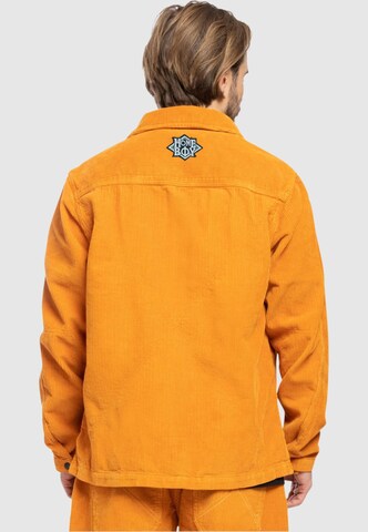 HOMEBOY Regular fit Button Up Shirt 'Time Warp' in Orange