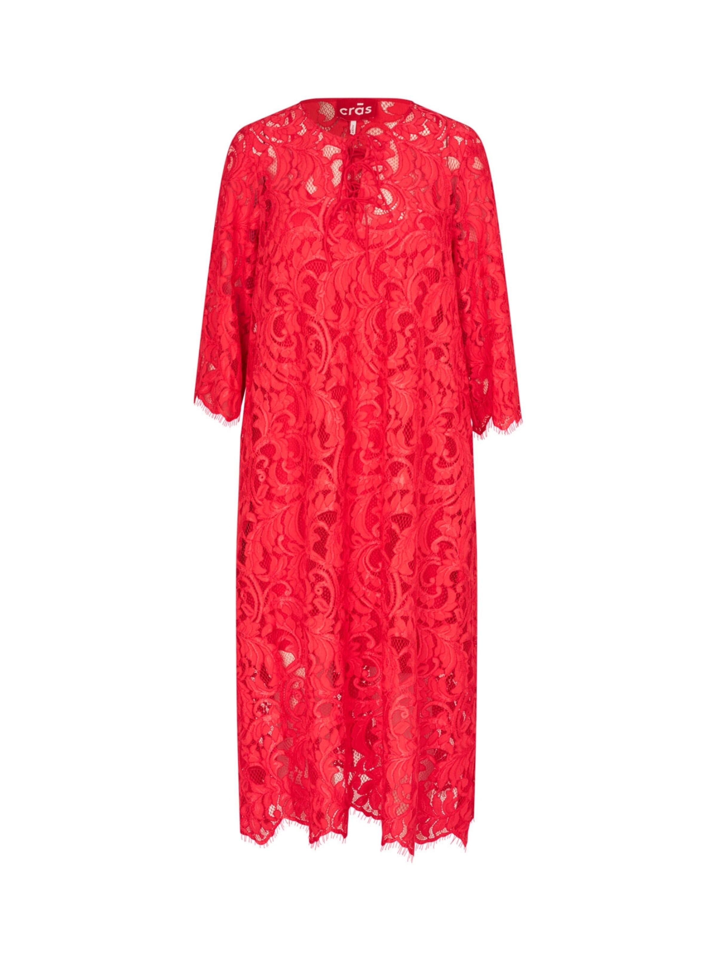 Crās - Vestido ' Beckiecras ' em rosa: frente