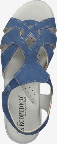 Arcopedico Sandalen met riem in Blauw