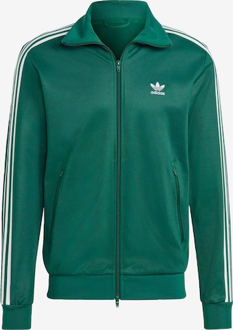 Veste de survêtement 'Adicolor Classics Beckenbauer' ADIDAS ORIGINALS en vert : devant