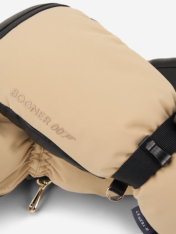 BOGNER Athletic Gloves 'Flora 007' in Beige