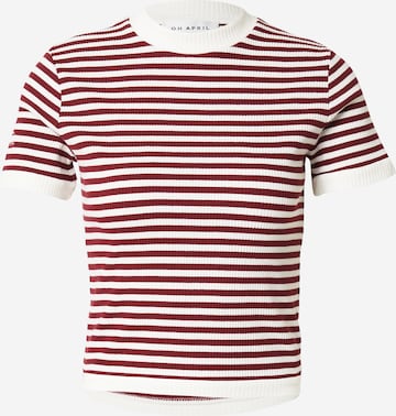 OH APRIL Футболка 'Nuala' в Белый: спереди