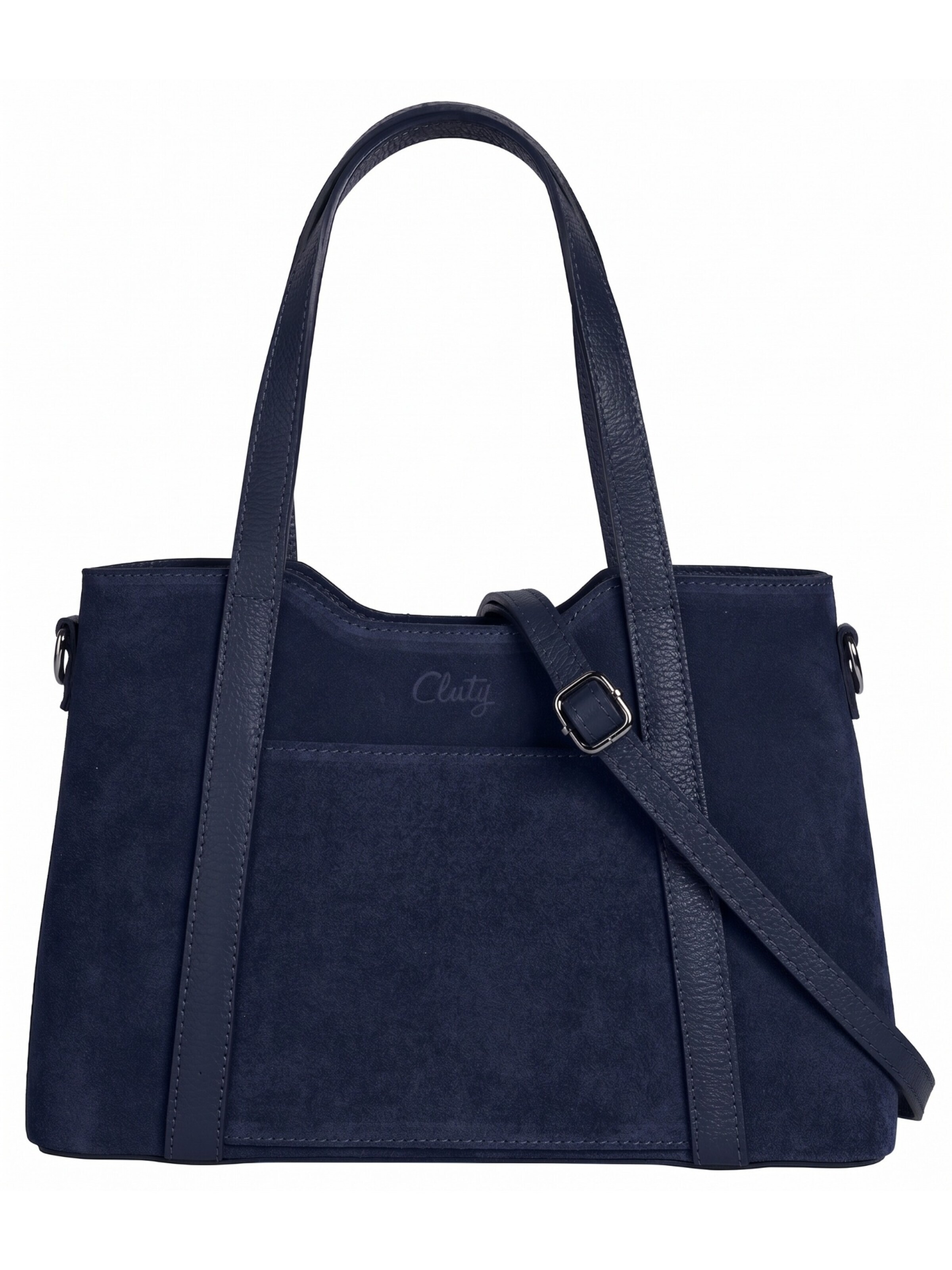 Cluty Handtasche‌‌‌ in Blau: Vorderseite