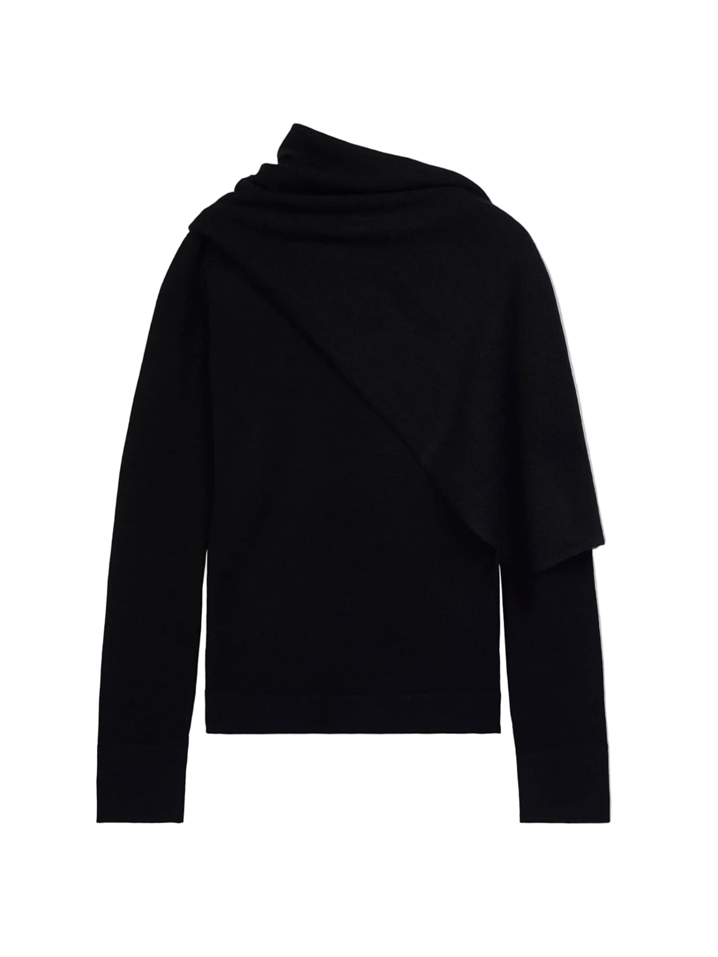 Pullover di GOBI Cashmere in nero: frontale