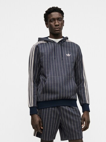 ADIDAS ORIGINALS Sweatshirt in Blauw: voorkant