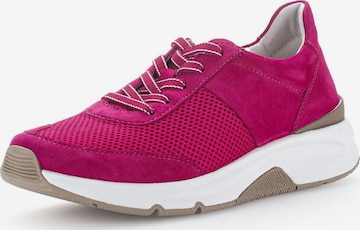 GABOR Sneakers laag in Roze: voorkant