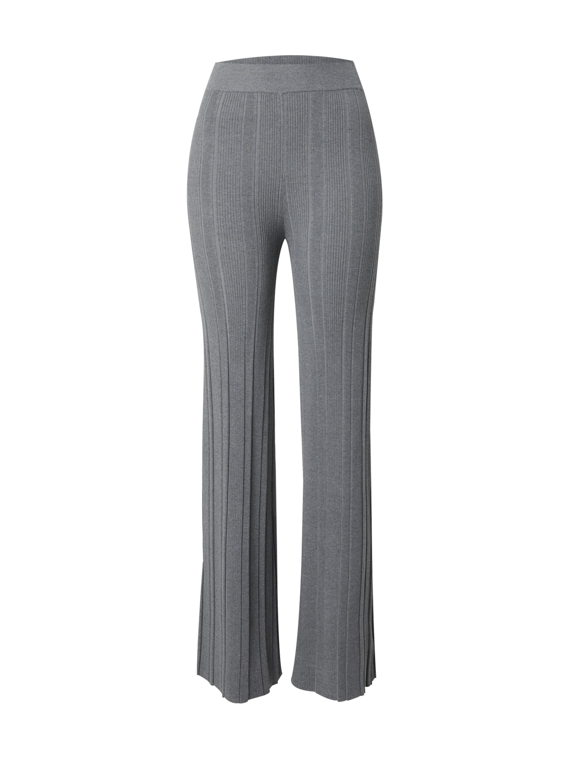 REMAIN Laiad sääred Püksid, värv hall: eest vaates