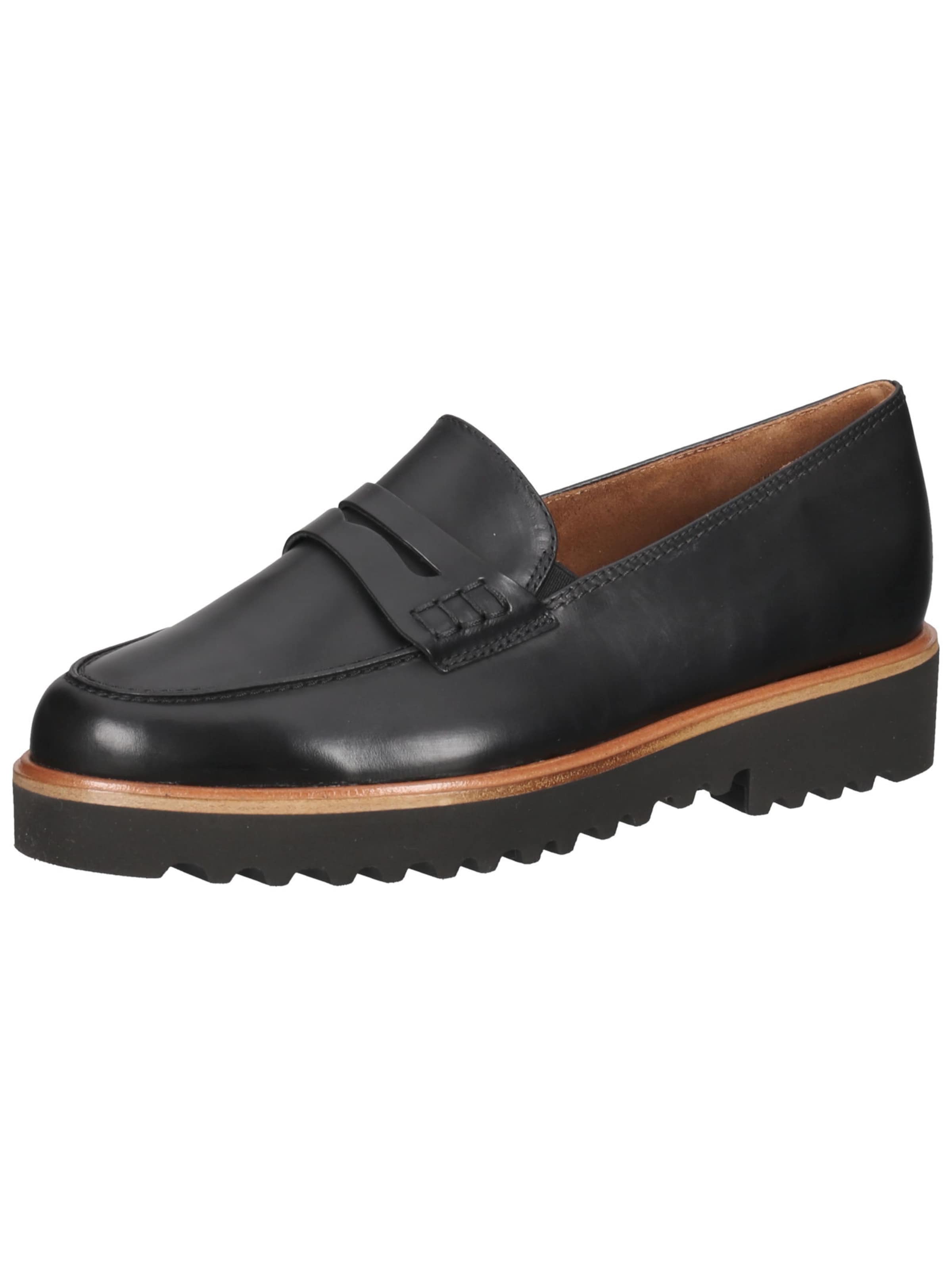 Chaussure basse Paul Green en noir : devant