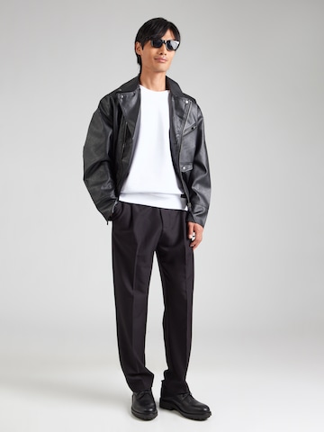 balta Karl Lagerfeld Megztinis be užsegimo