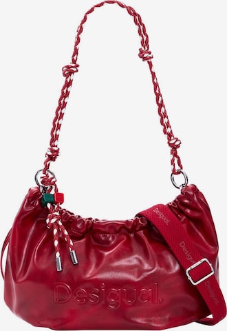 Desigual Olkalaukku värissä punainen: etupuoli