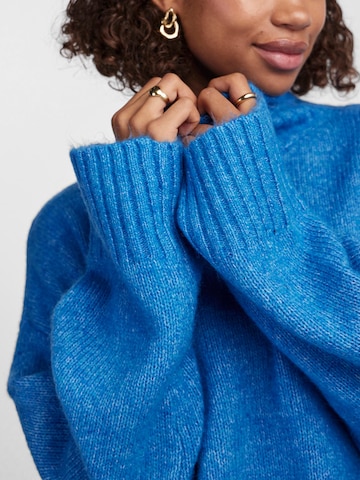PIECES Sweater 'NANCY' in Blue