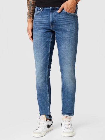 Coupe slim Jean 'Loom' Only & Sons en bleu : devant