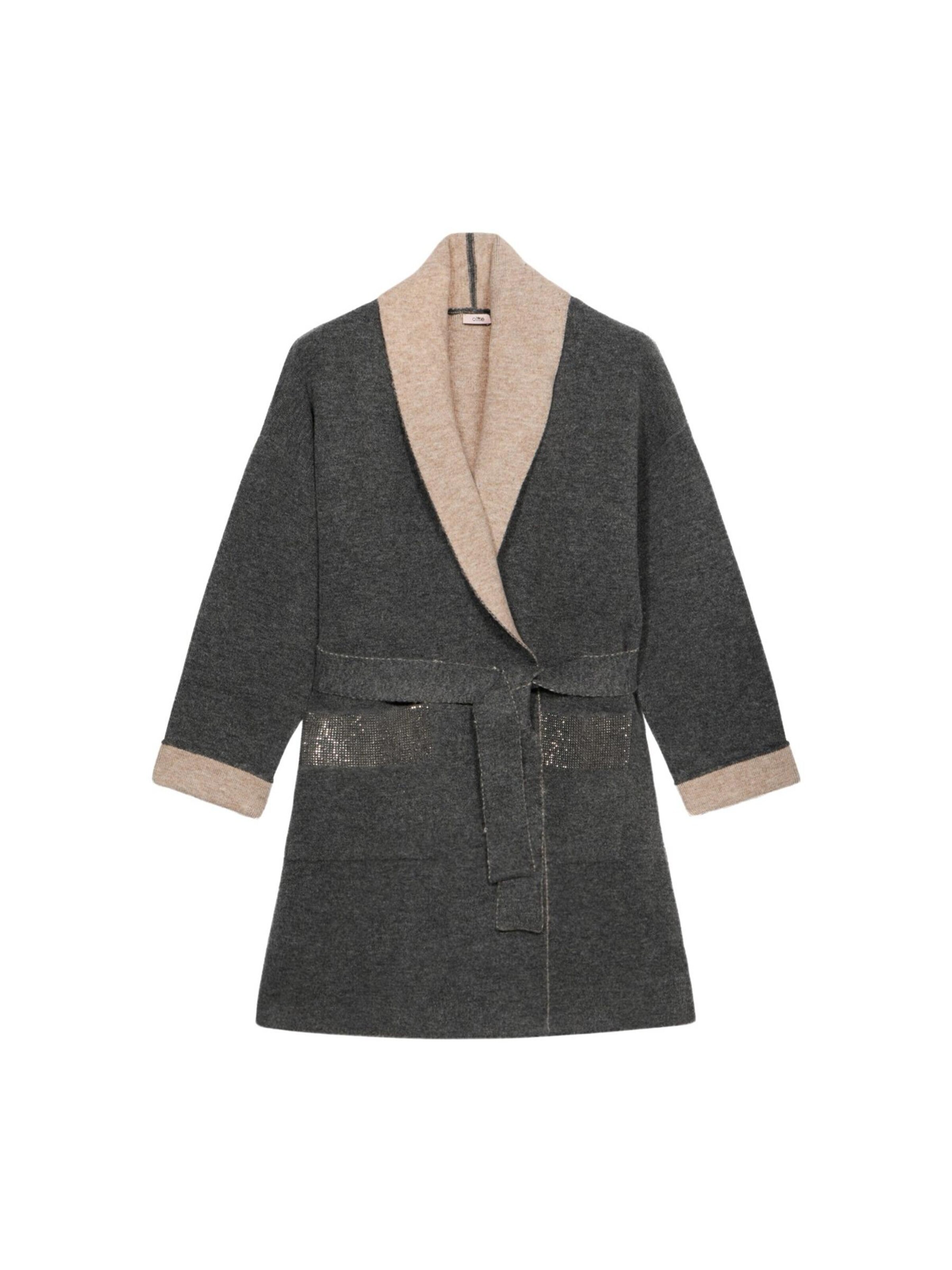 oltre Between-Season Jacket in Grey: front