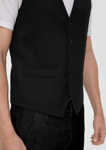 s.Oliver Anzugweste in Schwarz