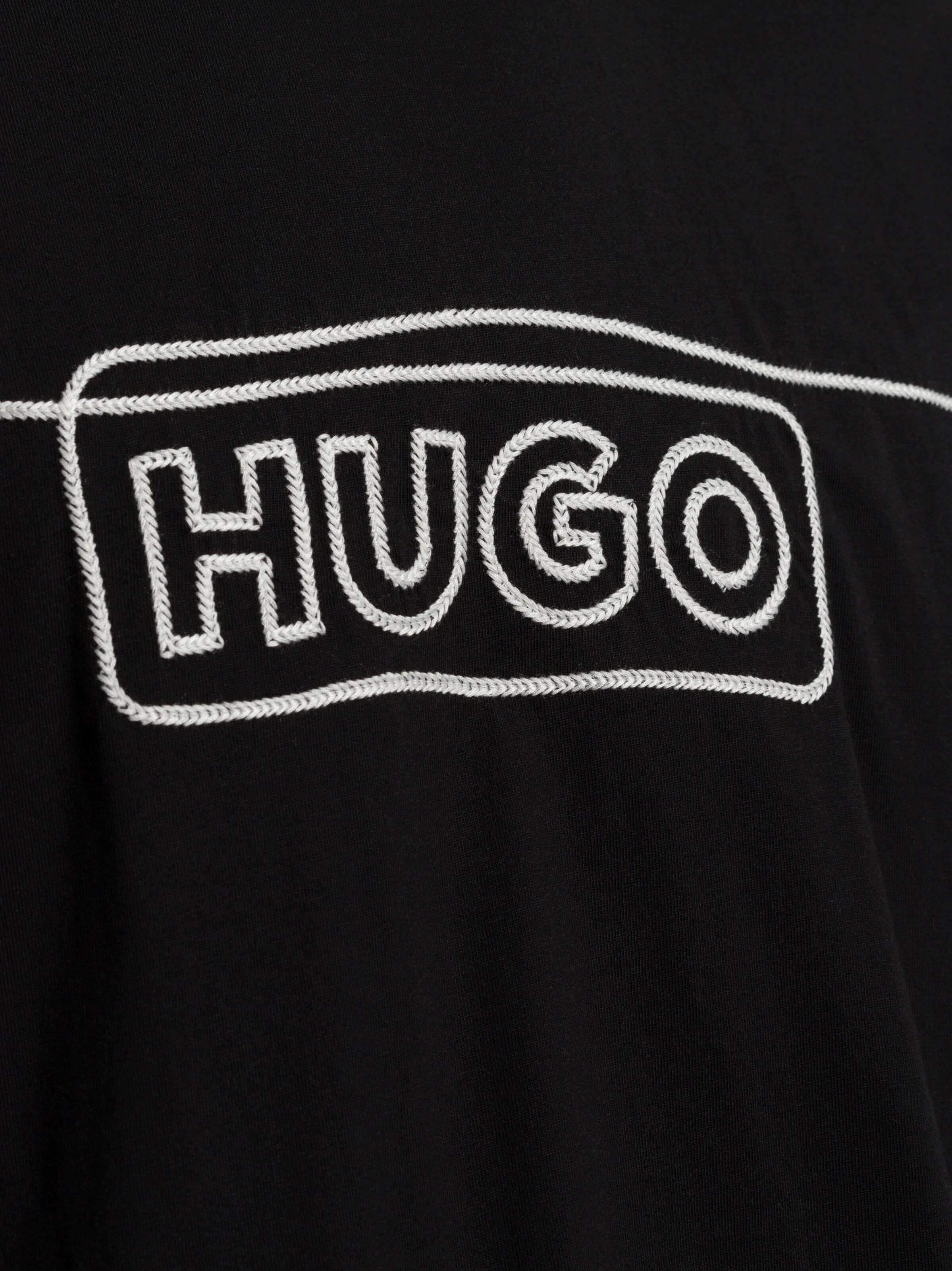 HUGO Shirt ' Noideryo ' in Black