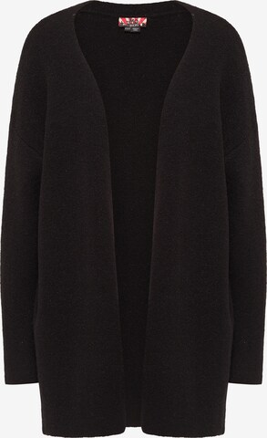 Cardigan myMo ROCKS en noir : devant