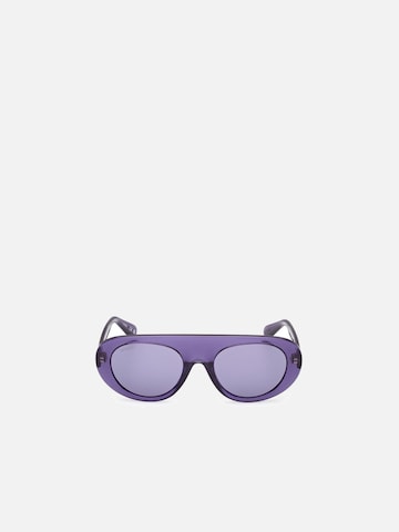 MAX&Co. - Gafas de sol 'Max &co MO0148 Shiny light blue 52/20/140 Women Sunglasses' en lila: frente