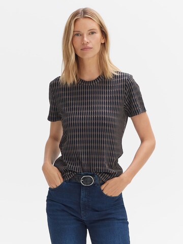 OPUS T-Shirt 'Silay' in Schwarz: Vorderseite
