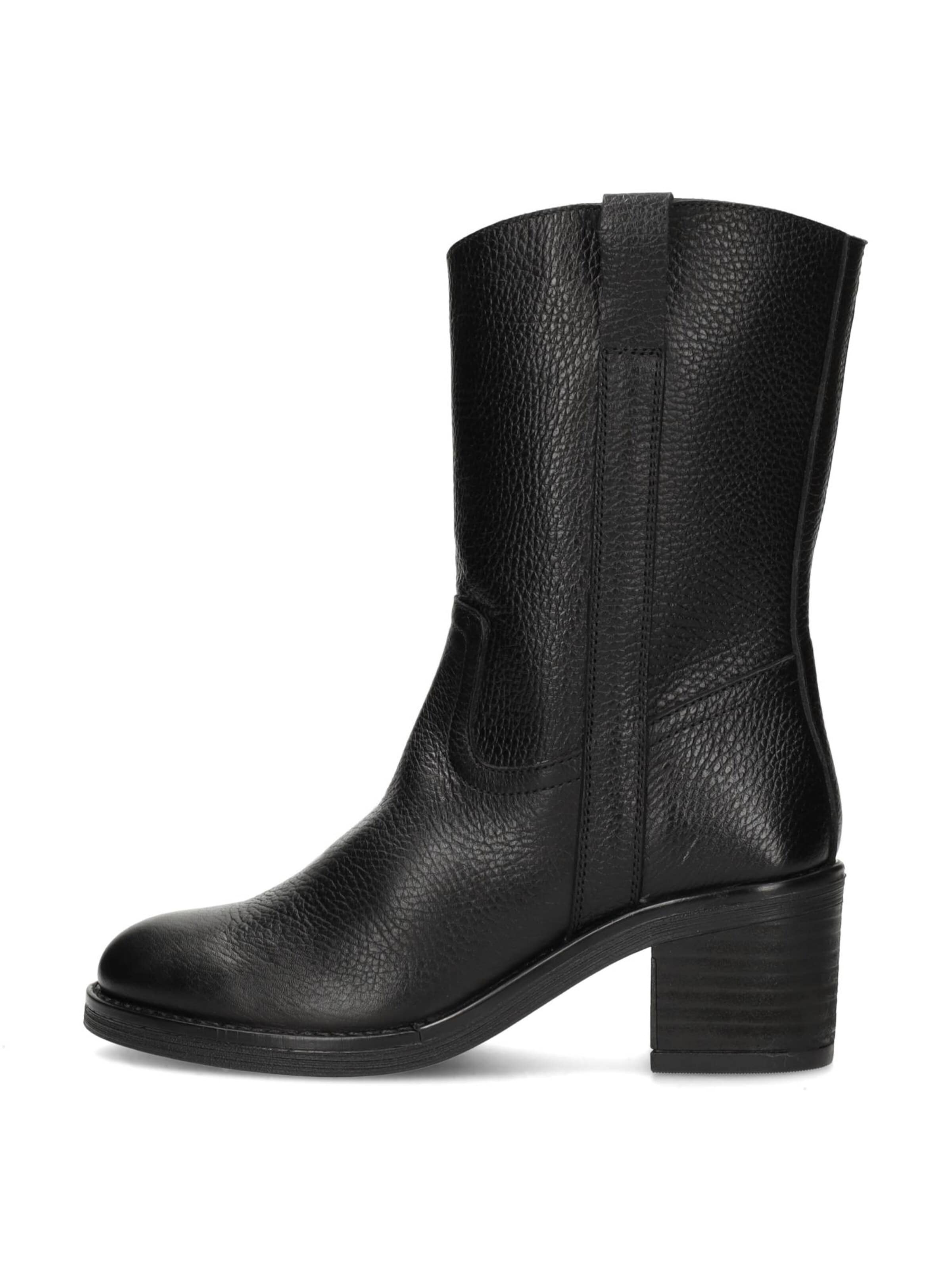 Boots 'Lina' Poelman en noir : devant
