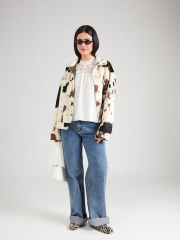 Hailys Blouse 'Da44na' in White