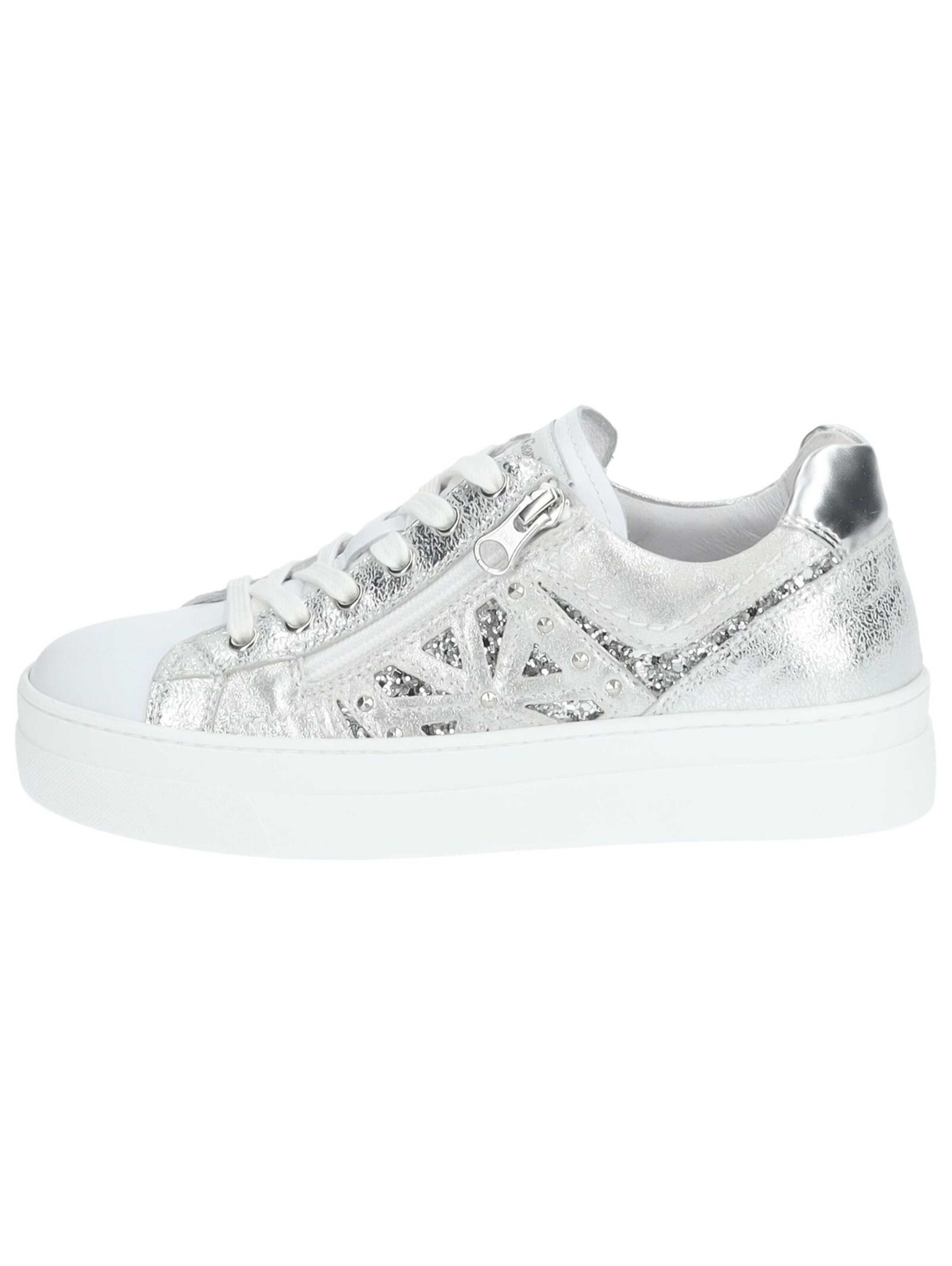 Nero Giardini Platform trainers in Silver