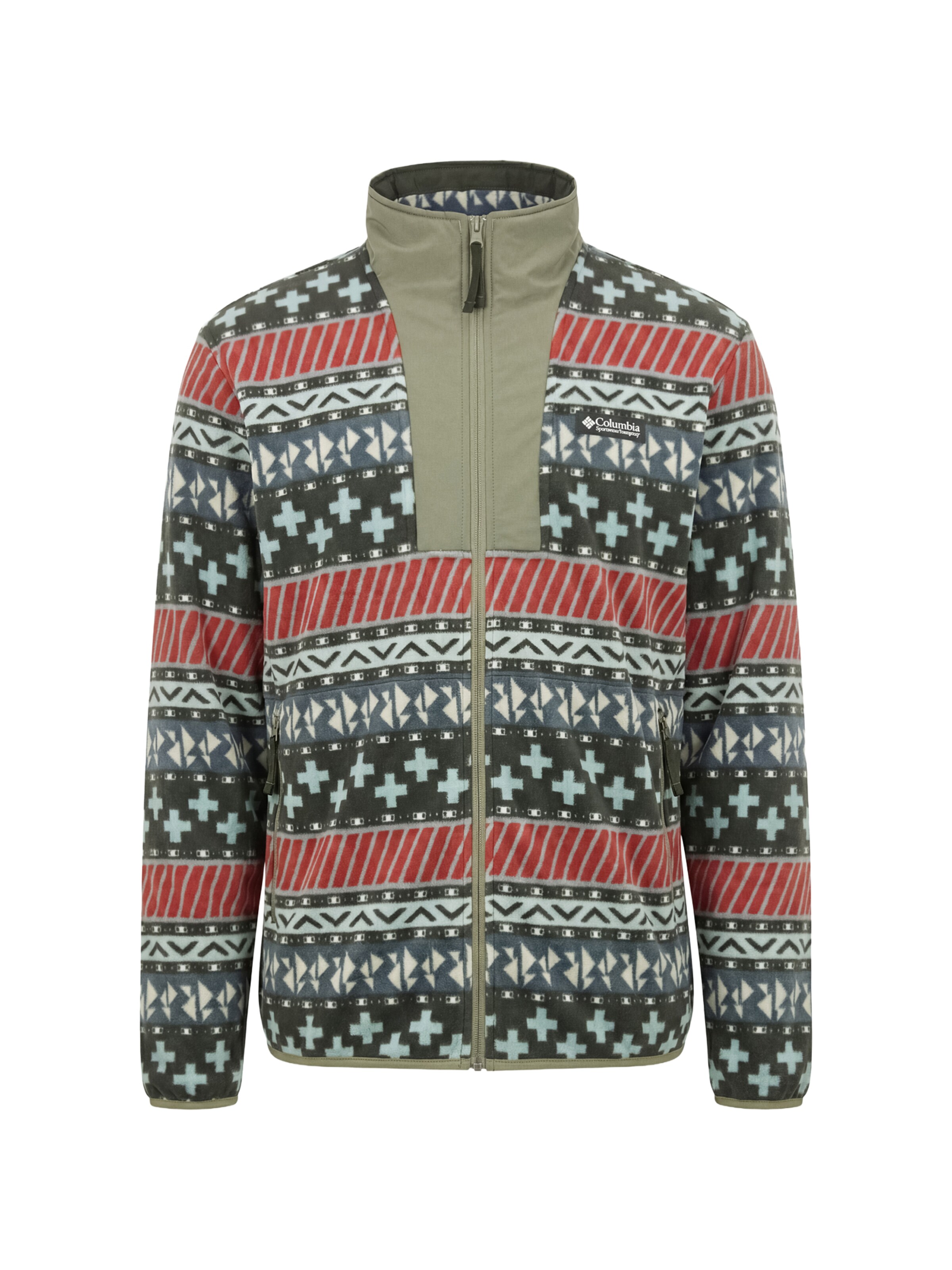 Veste en polaire fonctionnelle 'Sequoia Grove™ II' COLUMBIA en vert : devant