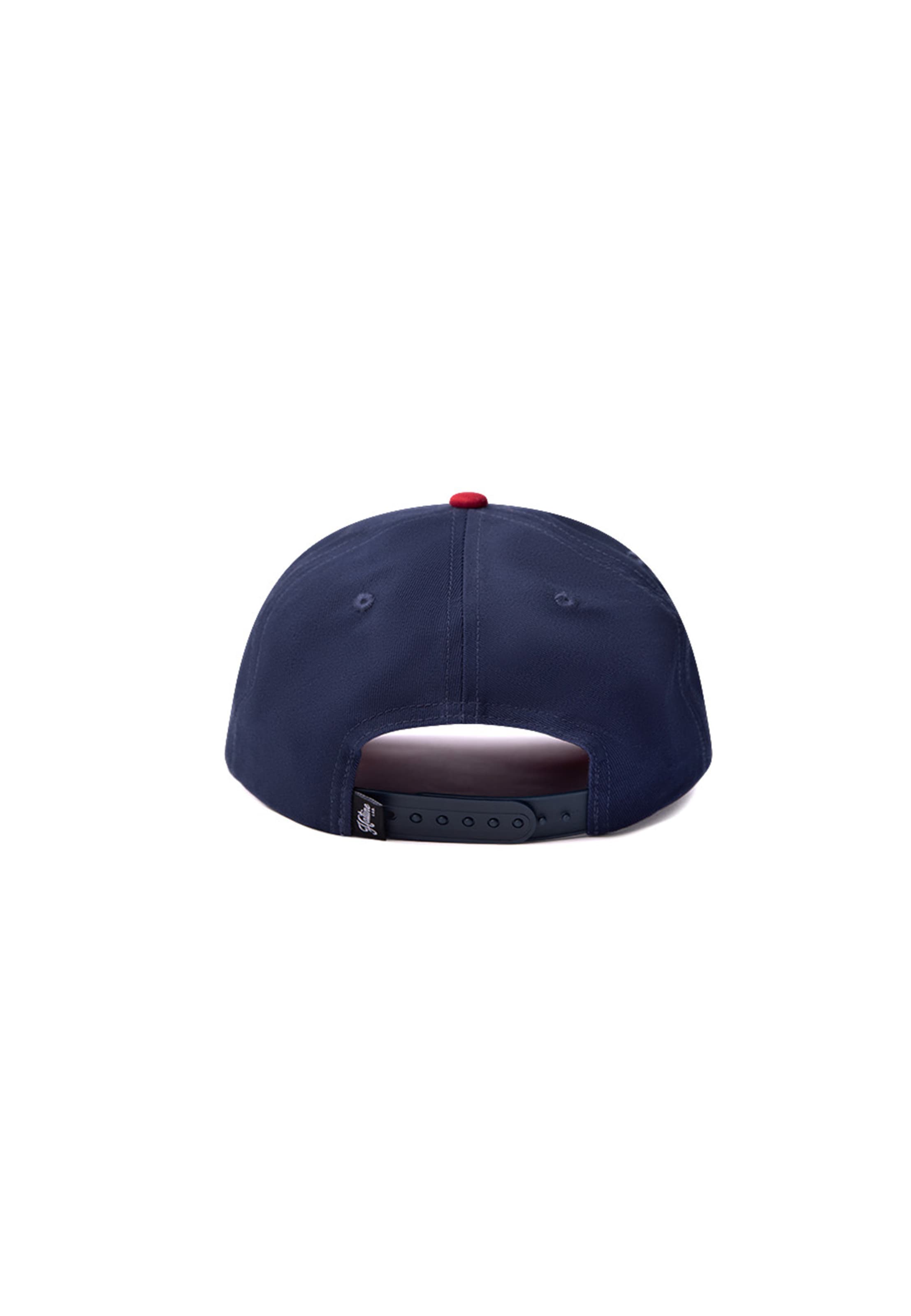 Hatline Lab Cap 'Happy' in Blau