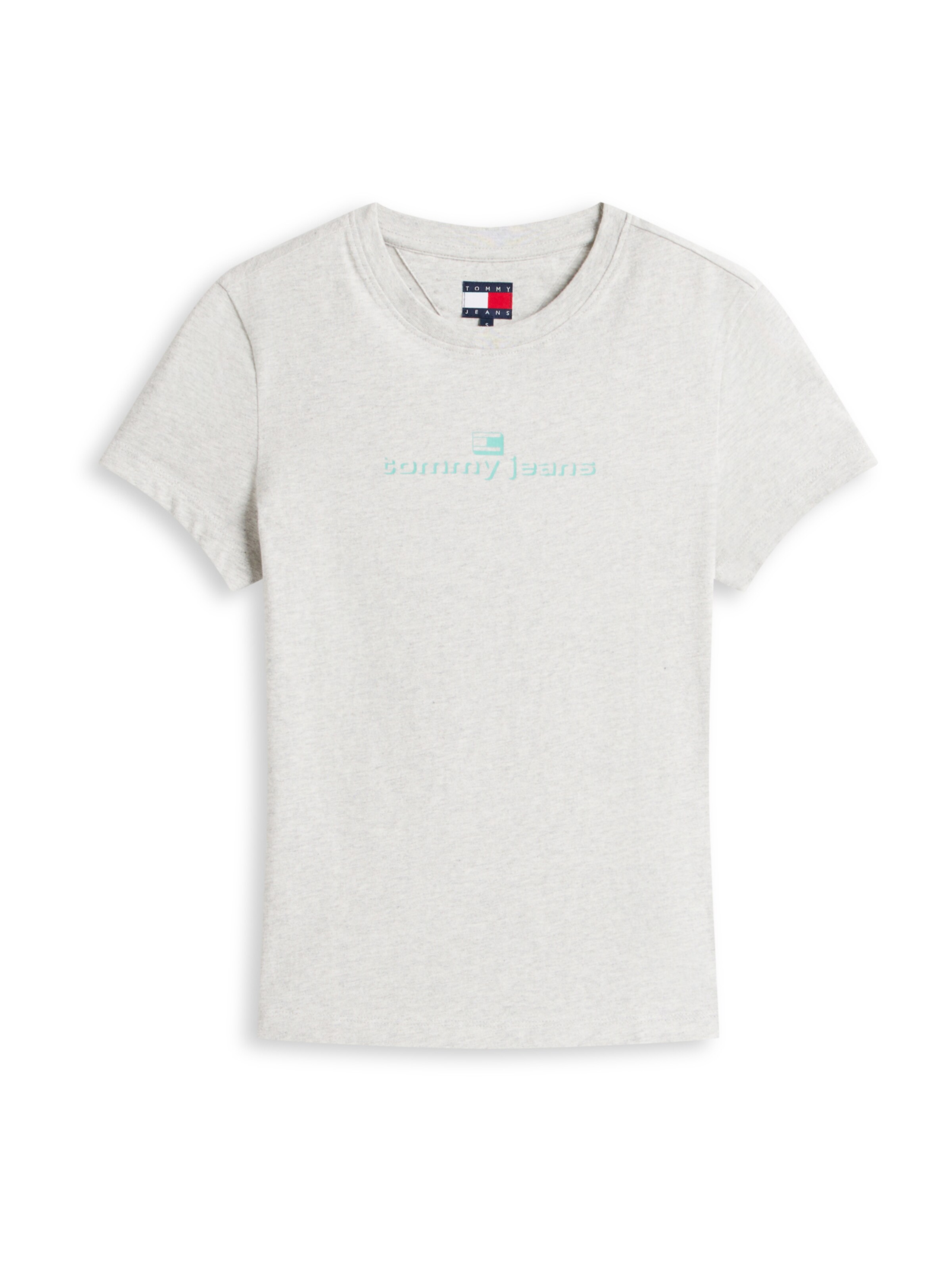 Tommy Jeans Tričko 'ESS' - Sivá: predná strana