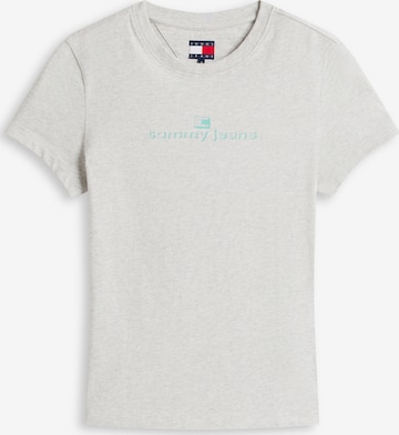 Tommy Jeans Tričko 'ESS' - Sivá: predná strana