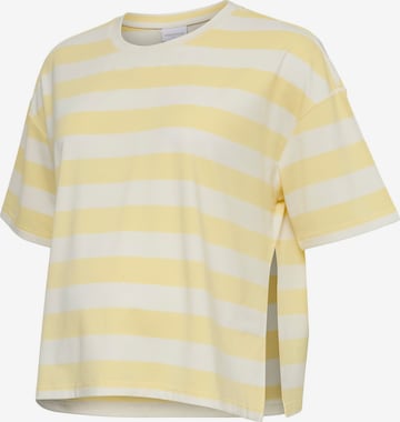 T-shirt 'MLMay' MAMALICIOUS en blanc : devant