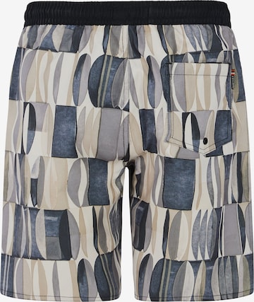 PROTEST Badeshorts 'PRTWarner JR' in Braun: Vorderseite