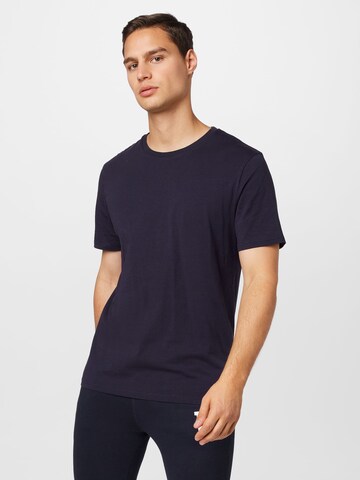 Coupe regular T-Shirt 'Jaames' ARMEDANGELS en bleu : devant