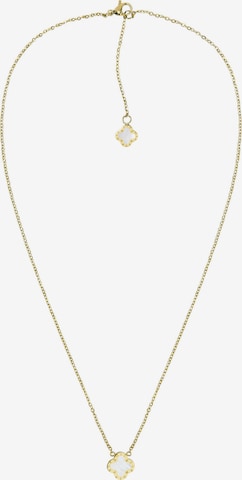 Lenoites Necklace 'Four-leaf Clover Mini 10' in Gold: front