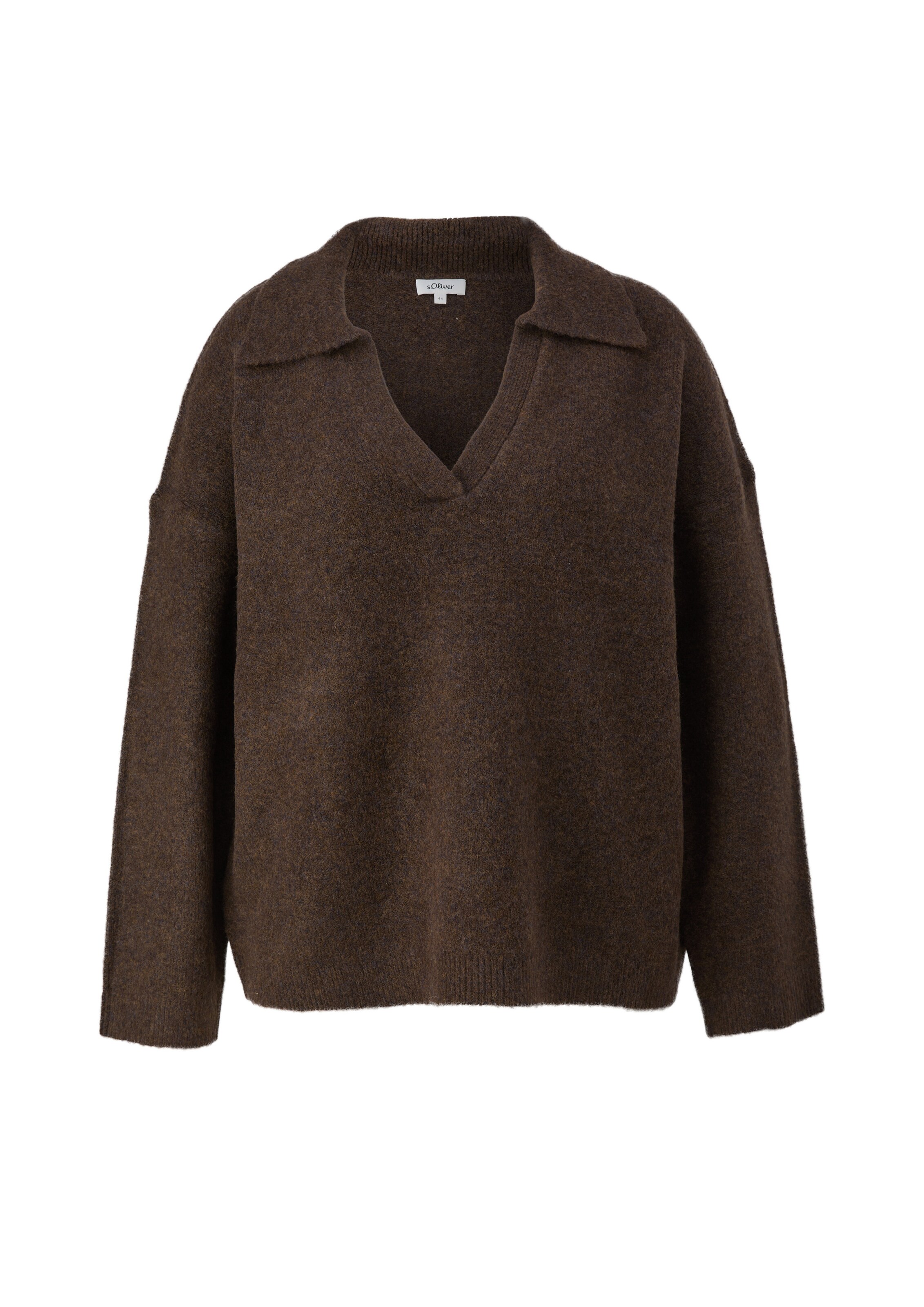 Pull-over s.Oliver CURVE en marron : devant
