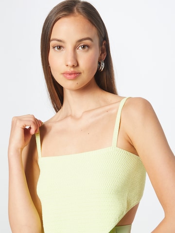 WEEKDAY Knitted Top 'Bay' in Green
