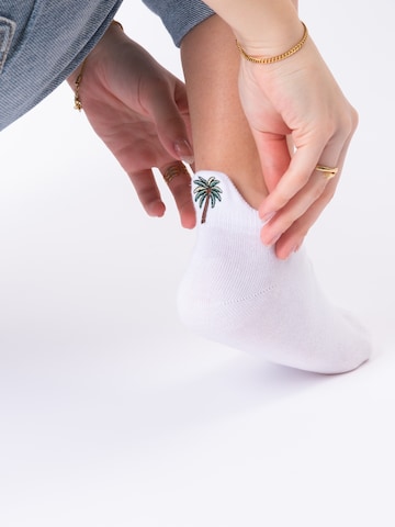 Occulto Ankle Socks 'Luca' in White