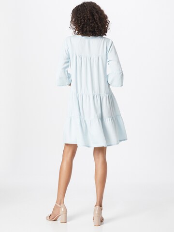 Sublevel Shirt Dress in Blue