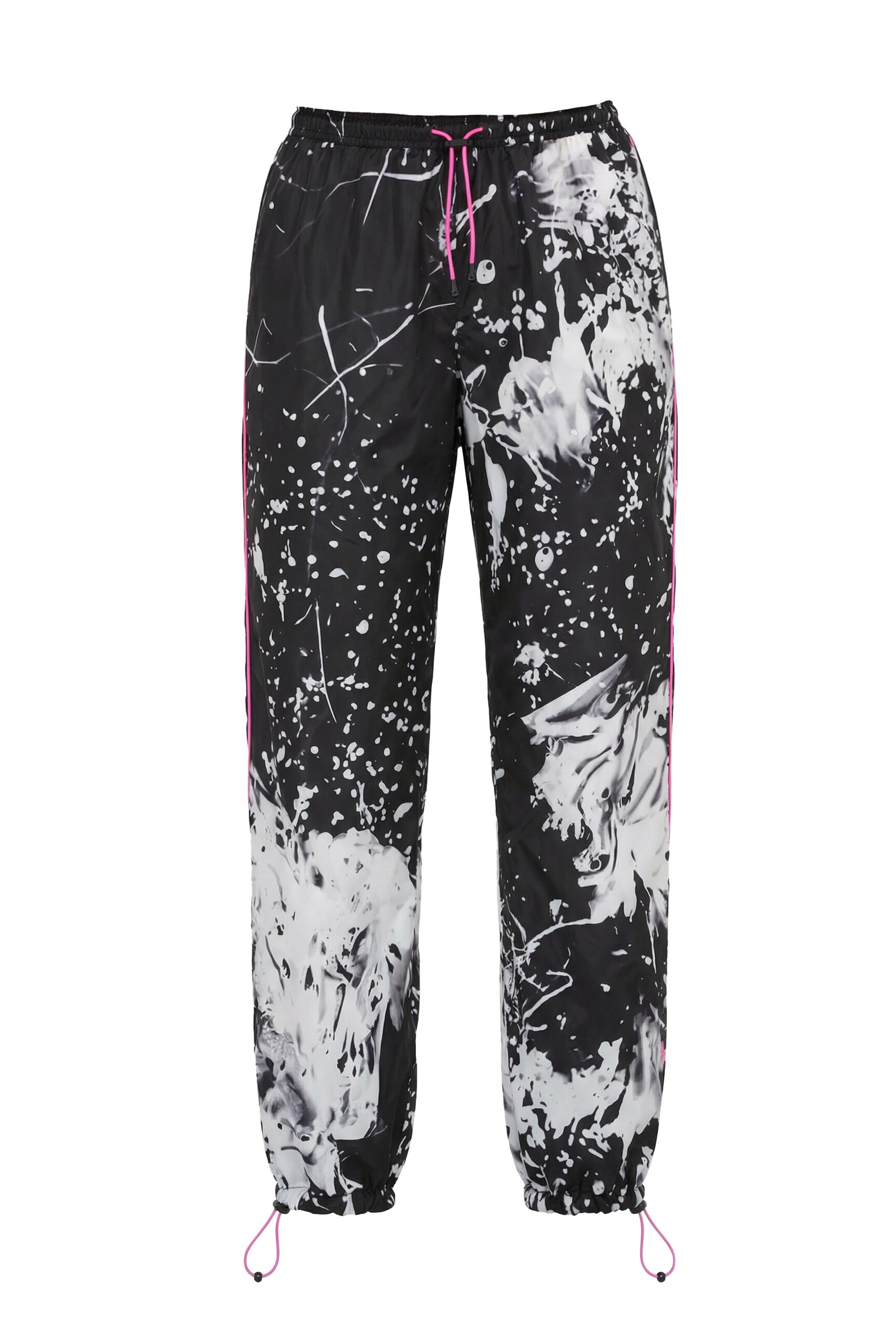 LAURASØN Regular Weatherproof pants in Black: front