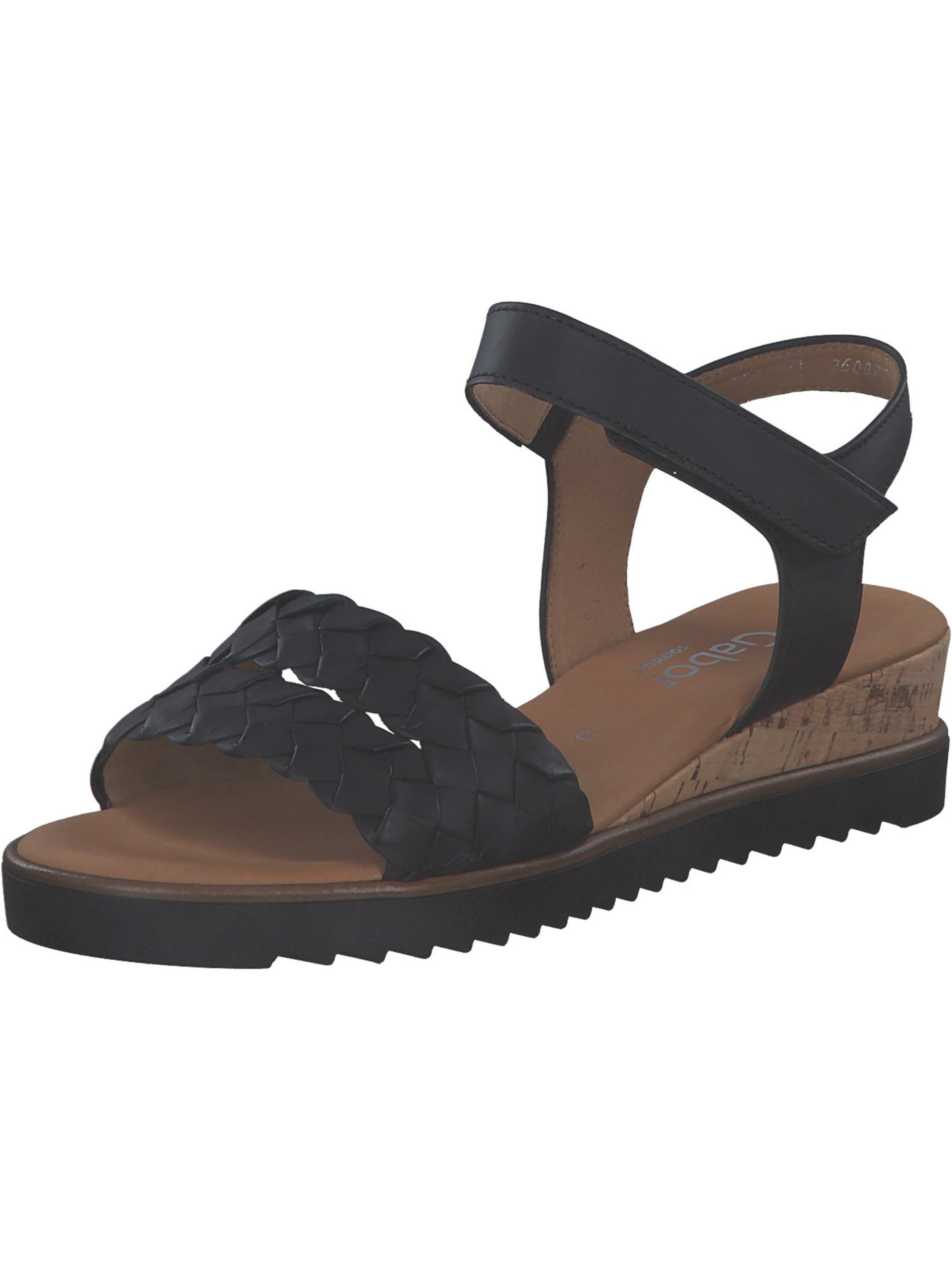 GABOR Sandale in schwarz, Produktansicht