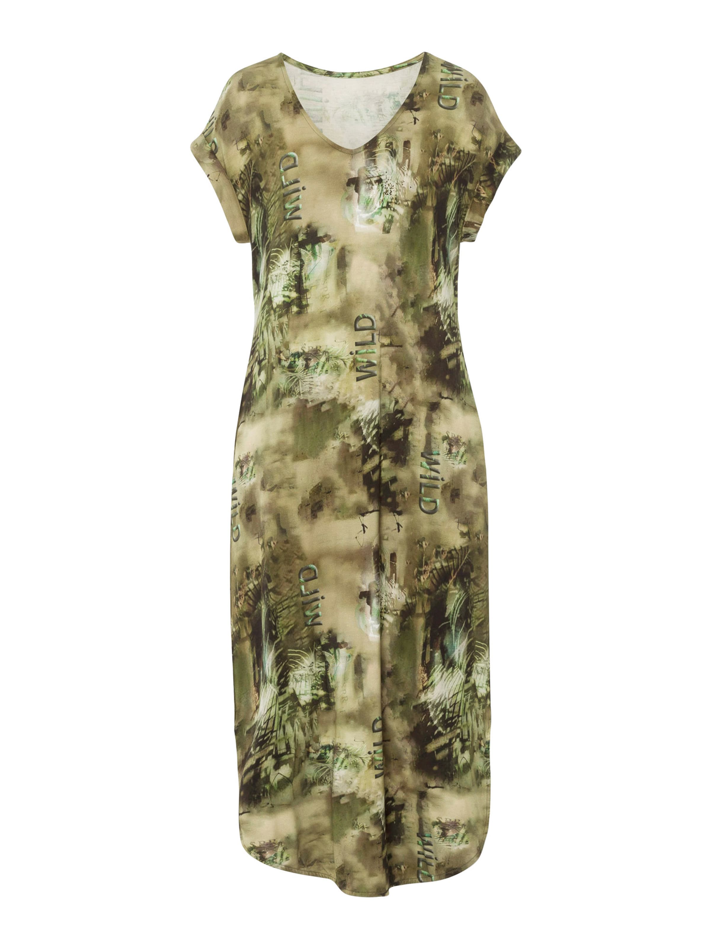 Robe heine en vert : devant